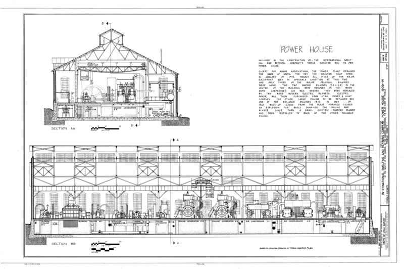 File:International Smelting and Refining Company, Tooele Smelter, Powerhouse, State Route 178, Tooele, Tooele County, UT HAER UTAH,23-TOO,2A- (sheet 1 of 3).png