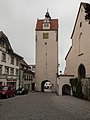 Isny im Allgäu, la puerta (Wassertor)