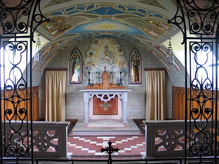 Inside the Italian Chapel