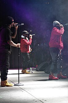 Jagged Edge performing in 2017