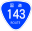 Japanese National Route Sign 0143.svg