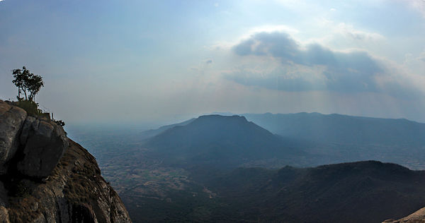 A view of Javadi Hills