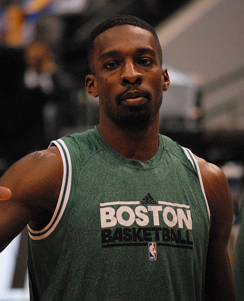 Green with the Celtics in March 2013