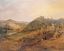 Vista general de Toledo desde la Cruz de los Canónigos, 1836, óleo sobre lienzo, 90 x 110 cm, Museo de Bellas Artes de Bilbao.