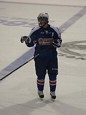 Joey Hishon wearing the third jersey Joey Hishon in Attack 3rd Jersey.jpg