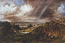 John Constable (1776 & Ndash; 1837) - Hampstead Heath dengan Pelangi - N01275 - Nasional Gallery.jpg