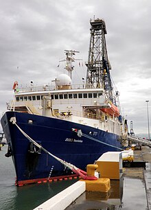 JOIDES Resolution docked in Panama, October 2012 JoidesPanama2012.jpg