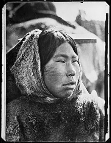 Kabloka, a Netsilik girl in 1903-05 Kabloka, Netsilik-inuit (7602228786).jpg