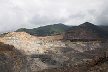 Armenia's largest mine, the Kajaran copper-molybdenum open-pit mine in southern Armenia Kajaran Mine.jpg