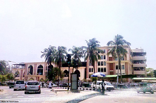 Kakrail Mosque, Dhaka. The Tablighi Jamaat movement in Bangladesh is mostly based here.