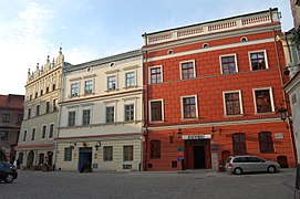 Polski: Kamienice na staromiejskim rynku