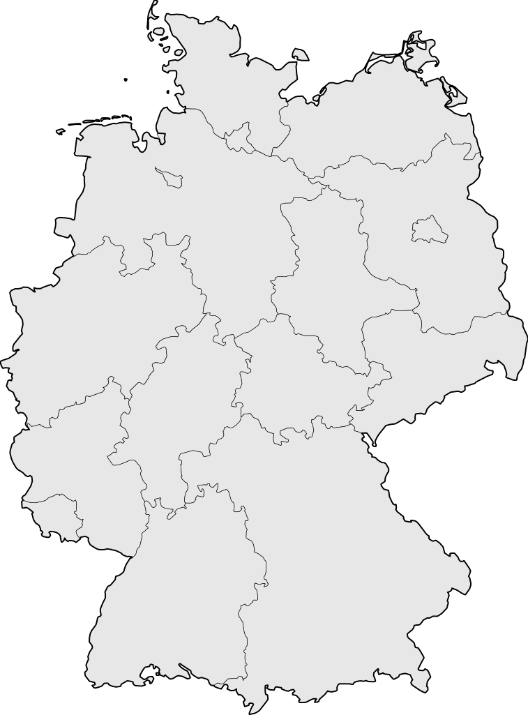 deutschlandkarte weiß File Karte Deutschland Svg Wikimedia Commons deutschlandkarte weiß