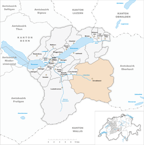 Map of Burglauenen