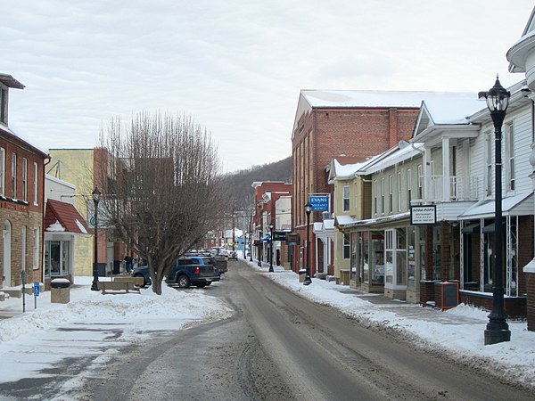 Downtown Keyser in January 2014