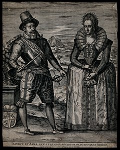 King James I and Anne of Denmark Wellcome V0048343.jpg