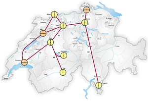 Gotthardský Úpatní Tunel: Koncepce, Stavební úseky, Bezpečnostní stanice