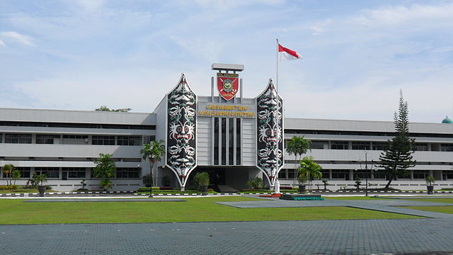 Mulawarman Military district command HQ, situated in Balikpapan, East Kalimantan