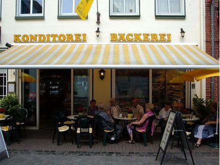 Typical Konditorei in Germany