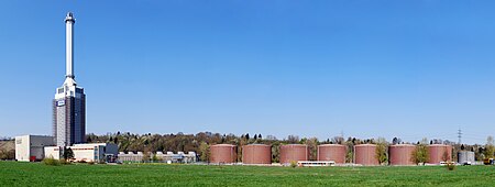 Kraftwerk Marbach Panorama