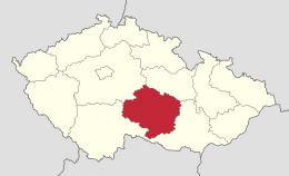 Regione di Vysočina – Localizzazione