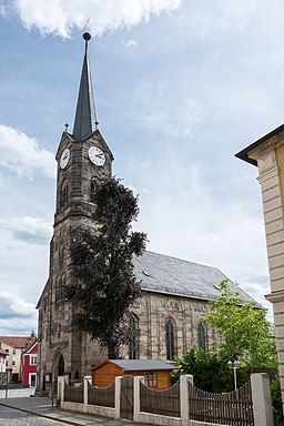 Kronach - Strauer Straße 12 - Christuskirche - 2015-05