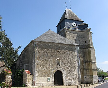 La Villeneuve en Chevrie église