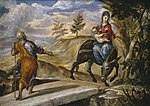 Miniatura para La huida a Egipto (El Greco)