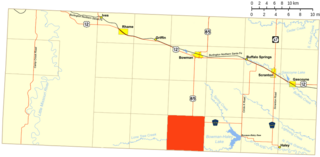 <span class="mw-page-title-main">Ladd Township, Bowman County, North Dakota</span> Township in North Dakota, United States