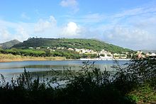 Le lac Lucrin et le monte Nuovo.