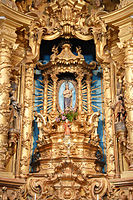 Gouden altaar van de kerk van Lamego