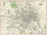 Karta över Leeds 1866.