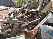 Teignmouth Electron (boat), remains at Cayman Brac, by Lee Shoal, 2011