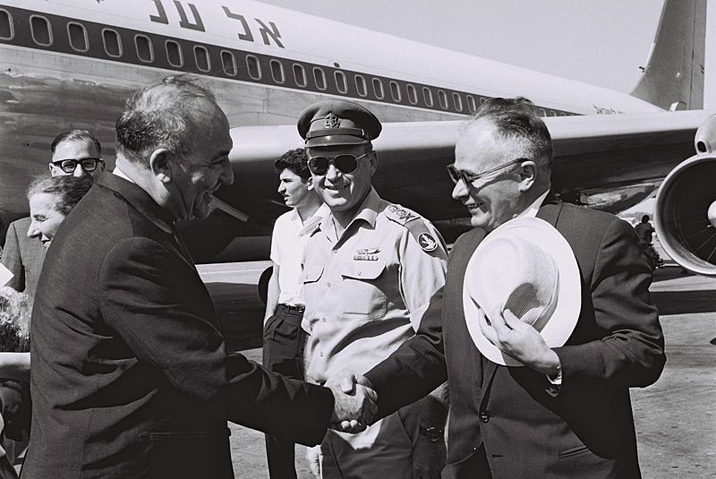 File:Levi Eshkol with ambassador Bodrov and Yitzhak Rabin 1964.jpg