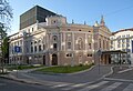 Il teatro dopo il restauro del 2011; l'ampliamento del teatro si vede nella parte posteriore