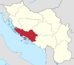 Locator map Littoral Banovina in Yugoslavia 1929-1939.svg