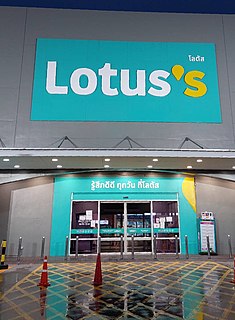 Lotuss Retail chain in Thailand and Malaysia