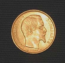貨幣ナポレオンのコイン