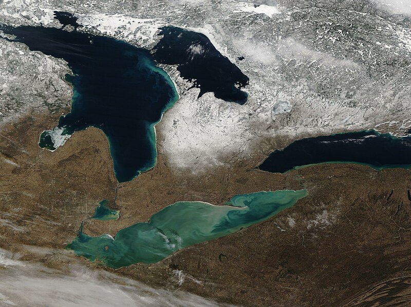 File:Low Ice Cover on the Great Lakes (MODIS).jpg