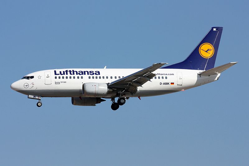 File:Lufthansa Boeing 737-530 D-ABIK "Rastatt" (21692638612).jpg