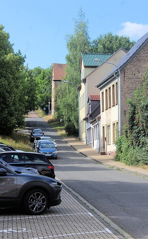 Lutherstadt Eisleben, die Straße 