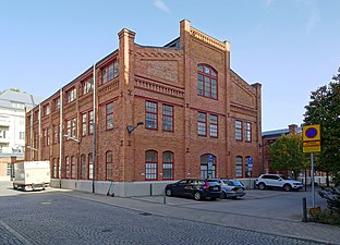 AB Lux verkstadsbyggnad från 1908.