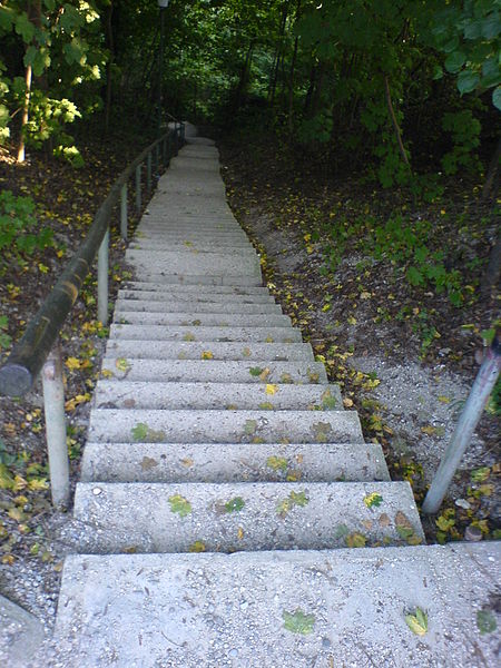 File:Mühldorf am Inn — Stadtpark — Bahnhoffussweg — Treppe.JPG