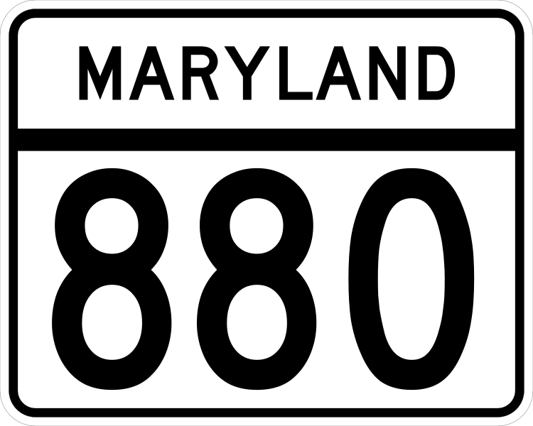 File:MD Route 880.svg