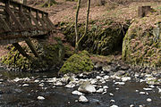 Deutsch: Brücke über den Schwarzen Pfuhl der Nister bei Höhn, FFH-Gebiet Nistertal und Kroppacher Schweiz