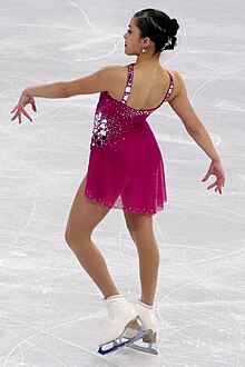 Schizas performing her free skate at the 2024 World Championships Madeline Schizas 2024 Worlds Free Skate 0.jpg