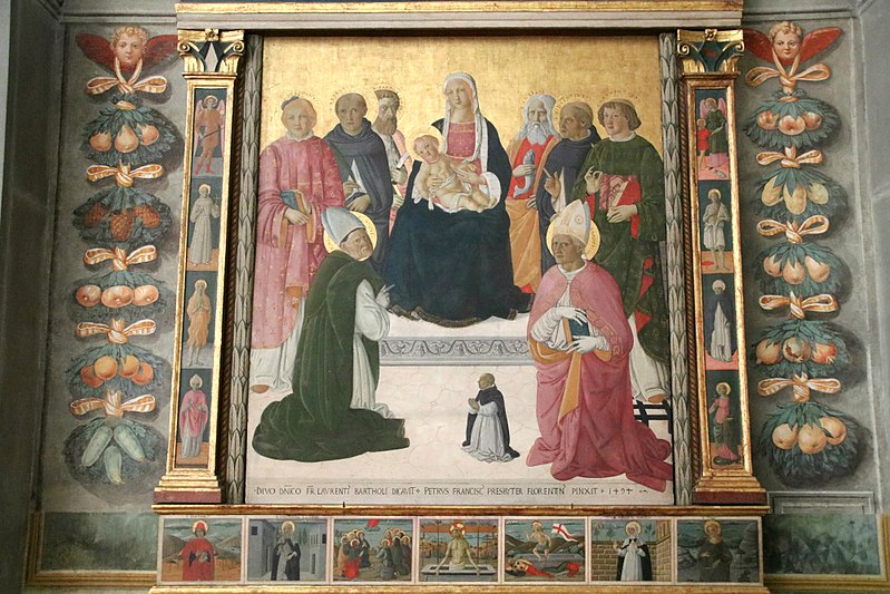 File:Madonna in trono col Bambino e santi di Pier Francesco Fiorentino, 1494.jpg
