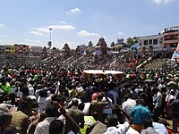 Theerthavari during Mahamaham in Kumbakonam Mahamaham6.jpg