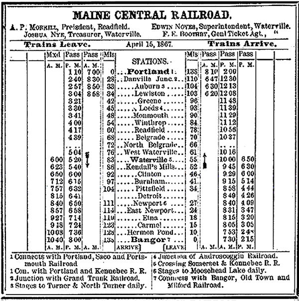 MEC Portland-Bangor 1867