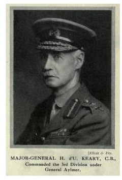 Major-General Henry D'Urban Keary, GOC 3rd (Lahore) Division