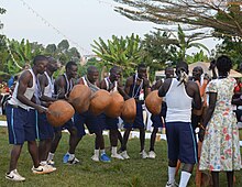 Male Acholi Dancers.